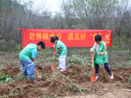 合肥市包河區義城街道關工委開展世界糧食日活動